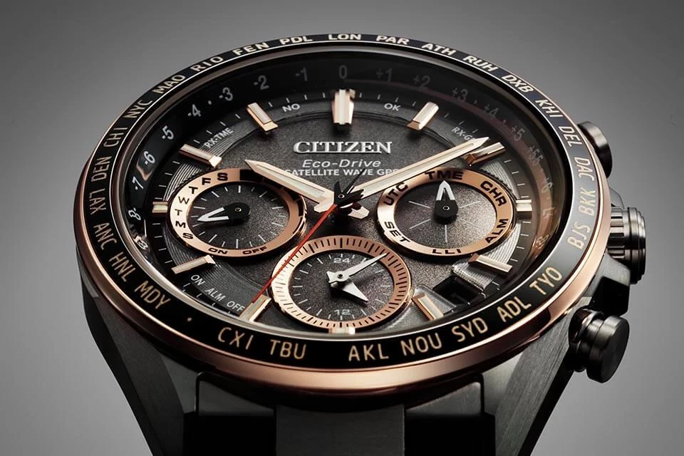 ATTESA Black Dial Super Titanium Bracelet CC4016-67E | CITIZEN